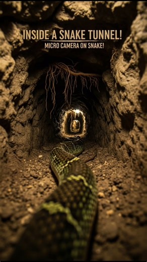 POV: Sand Boa Snake Explores Underground 🐍#short