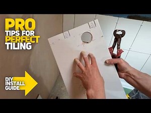 How To Tile Bathroom Walls For Beginners!