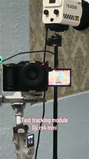 Test module tracking trên gimbal DJI RS4 mini