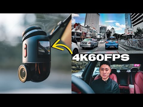 This 4K60FPS HDR 360-Degree Car Dashcam is INSANE! | 70mai Dashcam 4K Omni