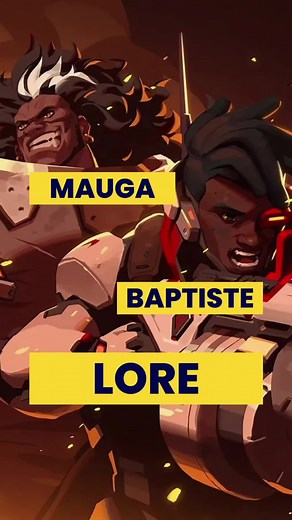 MAUGA y BAPTISTE: Un Duo Imparable #overwatch2 #overwatch #mauga #baptiste #overwatchlore #tiktokgaming