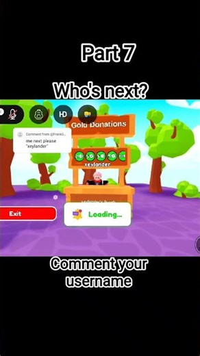 Part 7 Giveaway rbx!#roblox #rubox #giveaway #foryou #golddonations