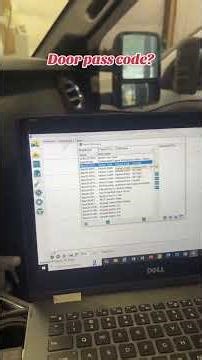 How to find the door code for a ford truck