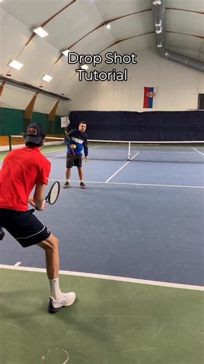 Stefan Bojic on Instagram: "Forehand or backhand drop-shots? 樂✨ Send this to a buddy who needs to work on their touch "