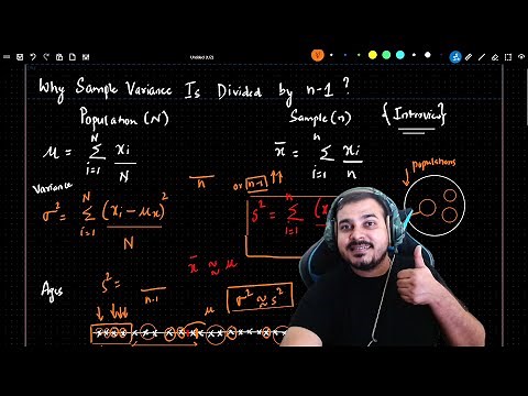 Why Sample Variance is Divided by n-1