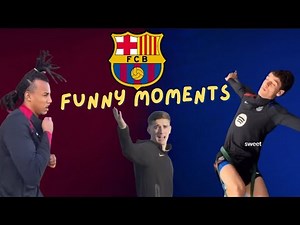 If You Laugh, You Restart: FC Barcelona’s Funniest Training Moments! 😂⚽