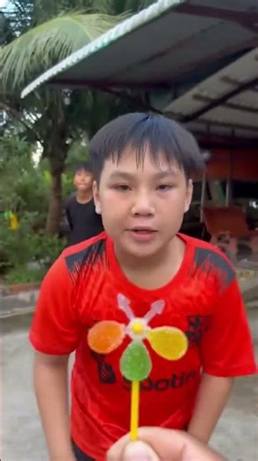 Cây kẹo dẻo năm màu siêu ngọt#shorts