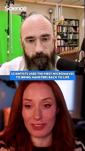Scientists used the first Microwaves to bring Hamsters back to life #crazyexperiments #science #hamsters #microwave #foryoupage