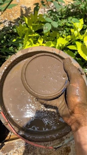 Blue Band container gets into the mud 🍊🍐🍏 #shorts #asmr #asmrvideo