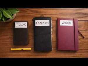 The 3 notebooks every writer needs.