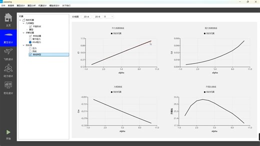 飞机机翼设计之xflr5与PassWing结果对比
