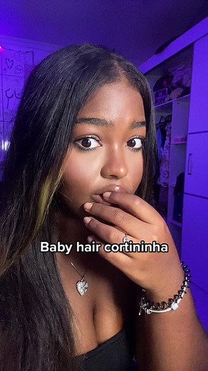 Baby Hair Cortininha Tutorial