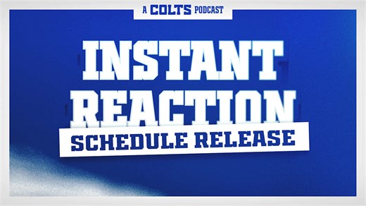 Instant Reaction: 2025 Colts Schedule Release