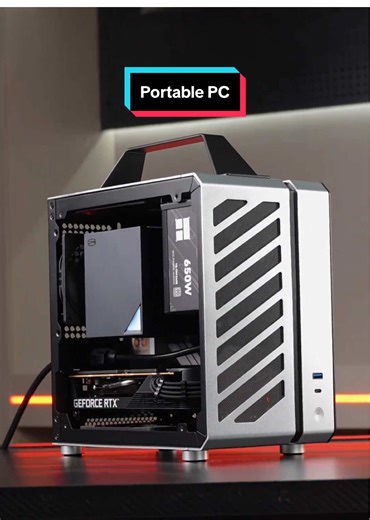 ASMR Immersive PC building——Portable PC #asmr #computerassembly #manual #fyp