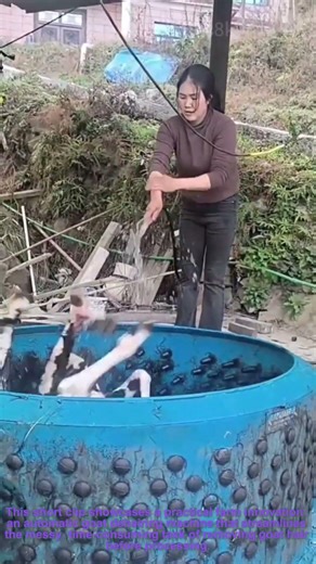 Automatic Goat Dehairing Machine: Efficient Farm Processing
