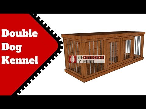 Double Dog Kennel Plans - Free DIY Plans