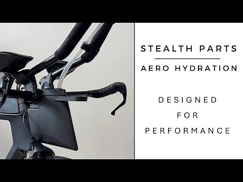 STEALTH PARTS Triathlon Aero Hydration System: Level up and integrate your bike hydration