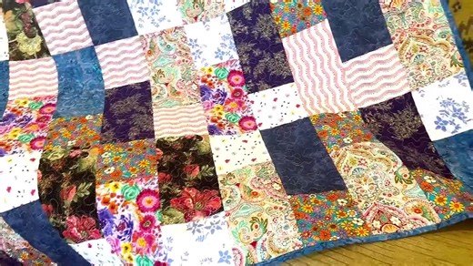 Easy Block Quilt Pattern: Modern Geometric Throw (PDF Pattern) - Etsy