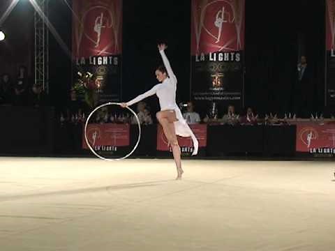 Anna Bessonova LA Lights 2009 Rhythmic Gymnastics 新体操エキシビション(1)