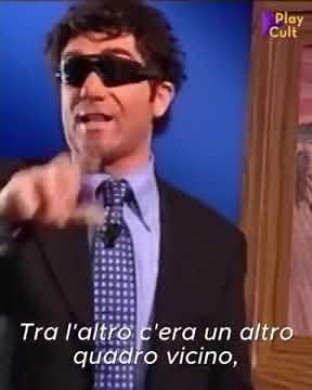 Gioele Dix nei panni di Alberto Tomba ci spiega "L'urlo" di Munch 😱