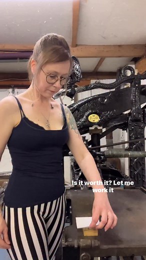 For my birthday I have selected my favourite printmaking tune… Missy is totally a printmaker “I put my thing down flip it and reverse it”… and I have selected my most skill full wood engraving to date ‘Stickman’s Zip got stuck’… printed on proper nice paper… only the best for stickman… | End Grain Prints