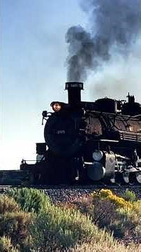 Cumbres & Toltec K-36s 488 & 484 at Lava Tank 🚂 Double Steam Power in Action