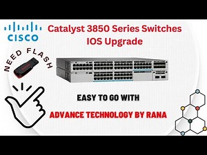 Firmware Upgrade for Catalyst 3850 Series switches | Simple to Perform upgrade😎👍😎