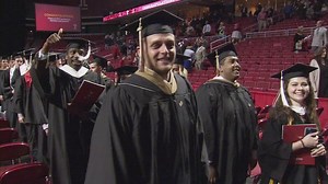 Temple's largest class in history graduated Thursday