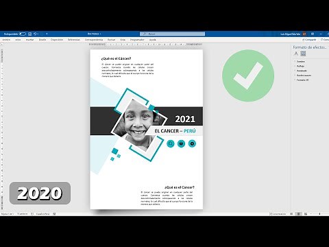 HOW TO MAKE A COVER IN WORD