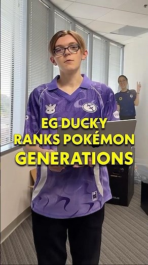 EG Ducky ranks every Pokémon gen! #evilgeniuses #pokemon