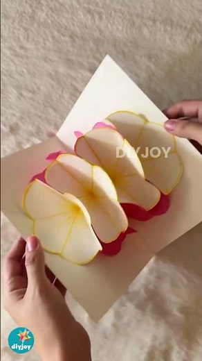 Last-Minute MOTHER'S DAY Gift Idea! | Easy DIY Flower Pop-Up Card
