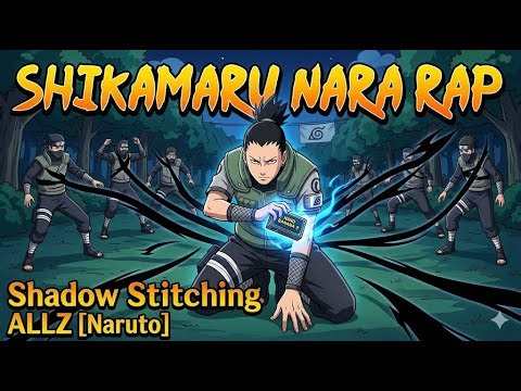 ♟️ SHIKAMARU NARA RAP | "Shadow Stitching" | ALLZ (Naruto Smooth Jazz Rap)