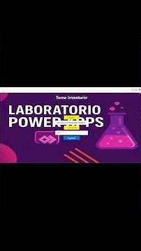 Aplicación toma de inventario paso paso en Power App #powerappsportals #tomadeinvenatrio #microsoft