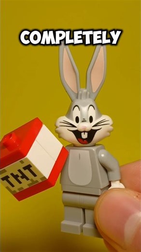 Does Freezing A Lego Minifigure Cause Damage To It? #lego #legoshorts