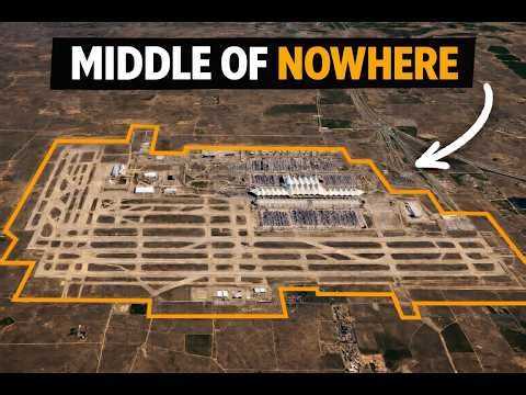 America's Biggest Airport is in the Middle of Nowhere – The $5 Billion Disaster Airport