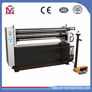 [Hot Item] Electric Slip Roll 3 Roller Metal Sheet Rolling Bending Machine (ESR-1300X2.5)