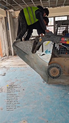 Construction Tip: Using a Mini Loader Bucket for Quick Material Removal ⚠️