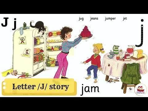 Jolly Phonics Story - Letter J from Group 4