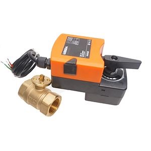 [Hot Item] Winvall 2 Way DN32 1 1/4inch Electric Ball Valve Two Way Water Flow Motorised Control Motorized Valve