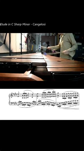 Etude in c#Minor on your marimba score Tuesday. Retailers and my store at www.caseycangelosi.com