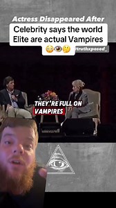 2.7M views · 55K reactions | Celebrity says the elite are immortal vampires #immortal #vampire #clone #weird #mysterious | itsweirdtime | Facebook