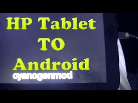 I converted my HP tablet to Android