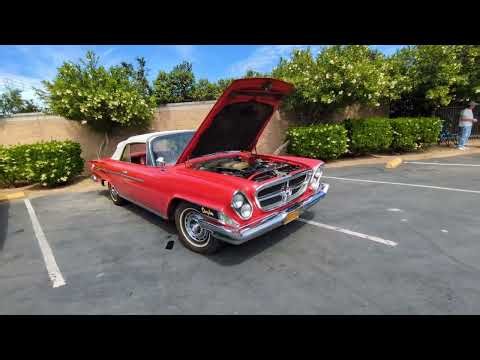 1962 Chrysler 300H Convertible – 413ci V8 Letter Series Luxury Muscle