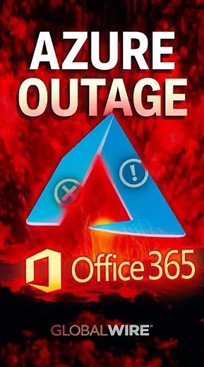 AZURE OUTAGE: Microsoft Services Go Down Nationwide ⚠️