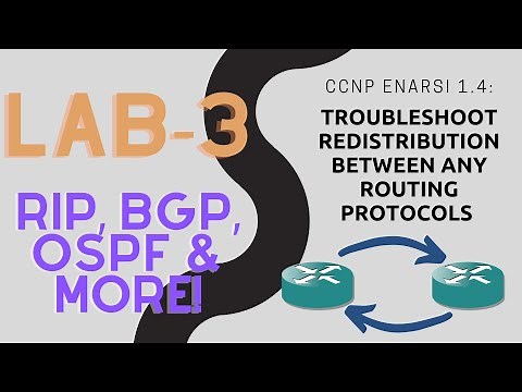 CCNP ENARSI - 1.4 Troubleshoot Redistribution - Complex Lab - RIP, BGP, OSPF, EIGRP, STATIC