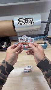 5.8K views · 61 reactions | Let’s pack a custom QR code order Size 2”x4” #packingorders #pov #orders | AADesigns.co | Facebook