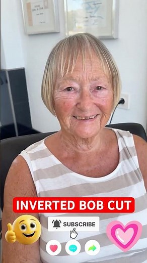 INVERTED BOB HAIRCUT: Complete Tutorial Linked Below! 🔥🔥🔥