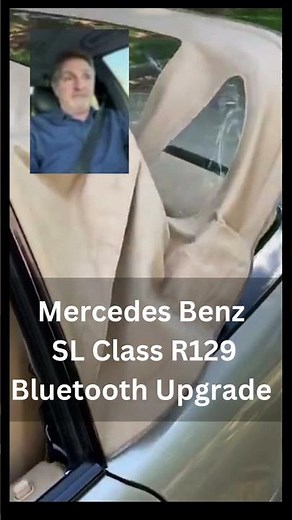 R129 Radio Upgrade for Mercedes Benz SL Class Bluetooth Music