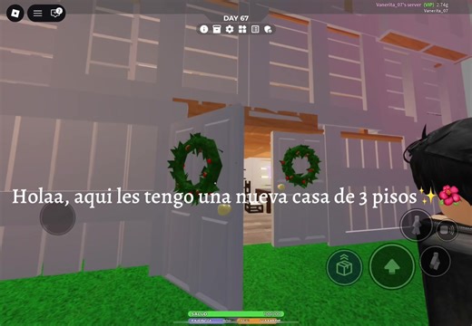 Nueva casa de 3 pisos en Roblox✨🏠