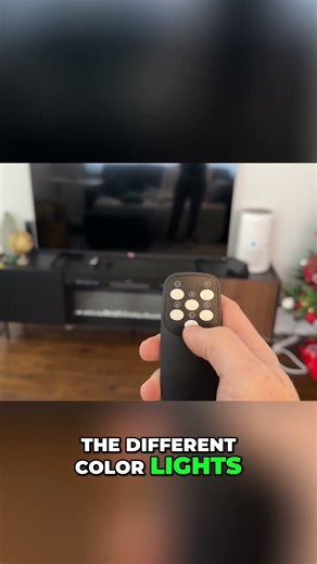 Control Your Fireplace With This Easy Remote! #shorts